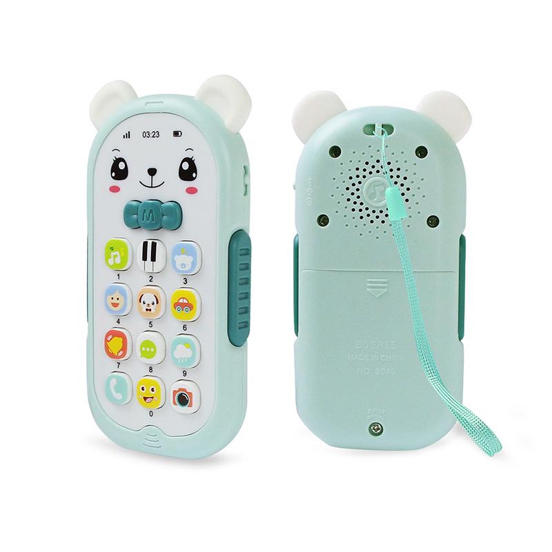 Cross-border Little Chick & Bear Music Phone Toy for Infant Early Learning