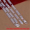 6mm Flat Chain Copper Color Solid Necklace Fashion Jewelry Women Men  High Quality Wedding Gift