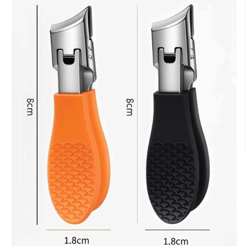 1Pcs Slanted Toenail Trimmer Nail Cutter Trimmers Wide Jaw Opening Slanted Curved Nail Cutting Study Travel Slanted Nail Clipper