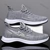Men Shoes 2026 Summer New Comfortable Non Slip Sewing Lace-up Casual Shoe Breathable Mesh Hollow Lightweight Sport Running Shoes
