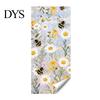 Blumenmuster Fensterfolie Sonnenfänger Statische Folie, Schmetterling Selbstklebender Glasaufkleber, Heimdeko Abdeckung Abnehmbar Sichtschutz für Büro