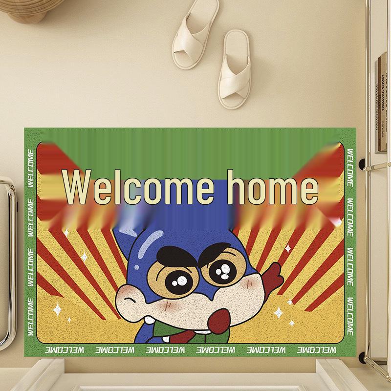 

Silk Loop Anti-Slip Entrance Mat for Dirt & Mud - Customizable, Easy to Clean 40*60cm