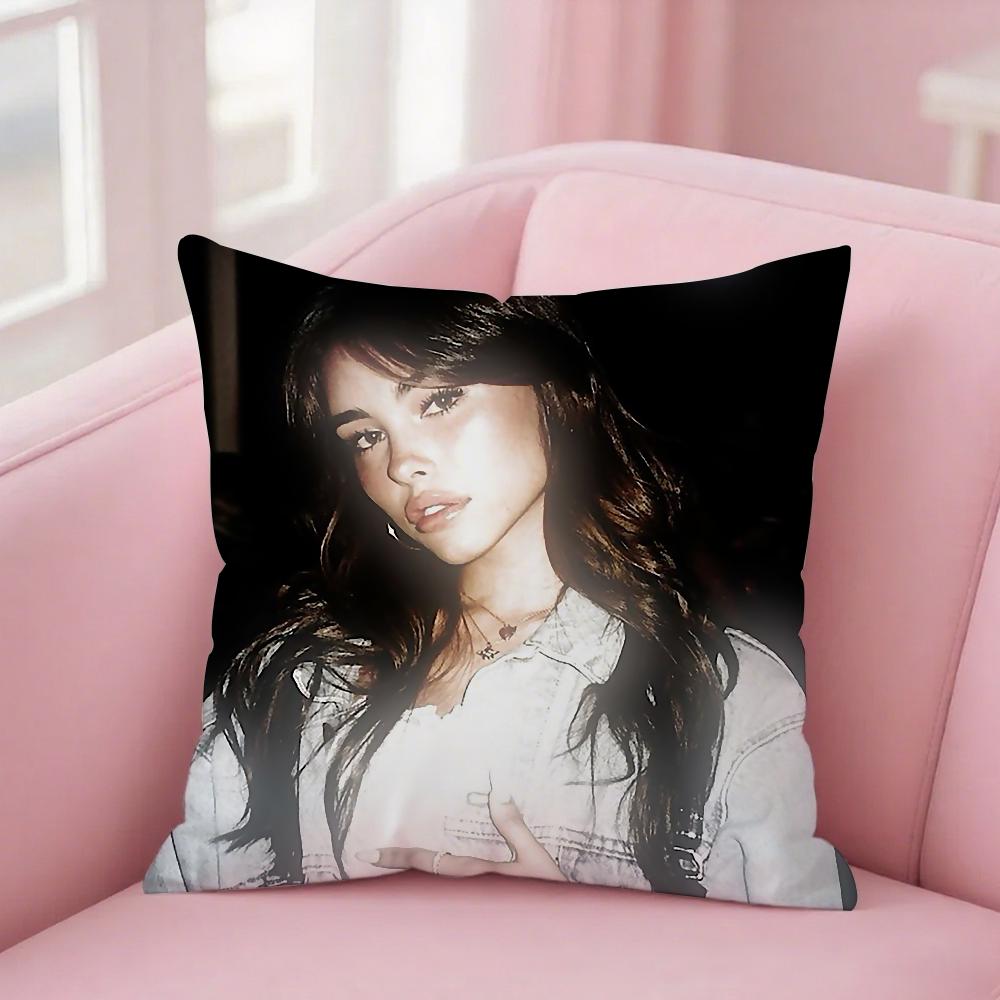Singer Madison Beer Pillow Case Cover Square Sofa With Pillow Case For Home Use