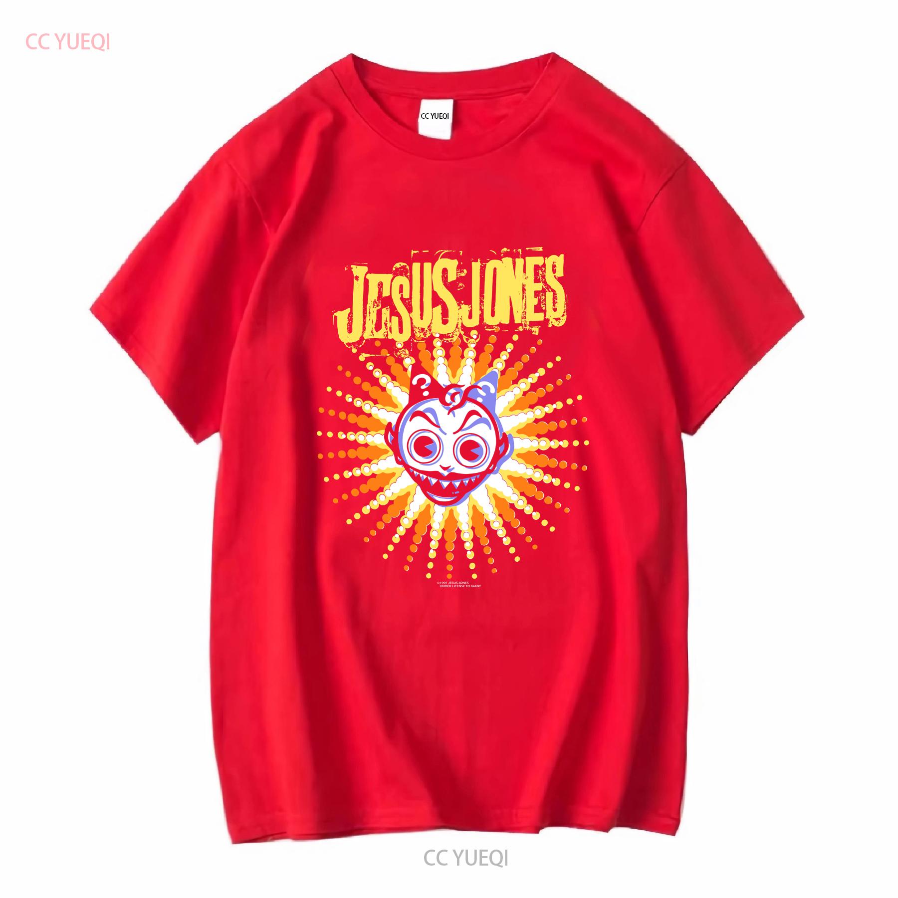 Винтажная футболка Jesus Jones 1991 года, размер для взрослых X Large, новая, неношеная, чистая, редкая rr1, с длинным или коротким рукавом, винтажная, стираная, с принтом S