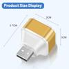 3 Port Usb Adaptor Extender 3 In 1 Usb 2.0 Multiple Usb Splitter Hub Auto Electronics Accessories