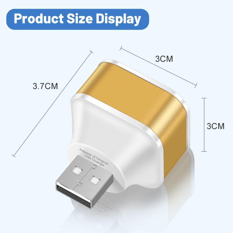 3 Port Usb Adaptor Extender 3 In 1 Usb 2.0 Multiple Usb Splitter Hub Auto Electronics Accessories