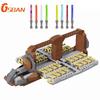 GSBAN Star Wars Platoon Angriffsfahrzeug Kampfroboter Lichtschwert MOC Set Bausteine Bausteine Kits Spielzeug für Kinder Kinder Geschenke