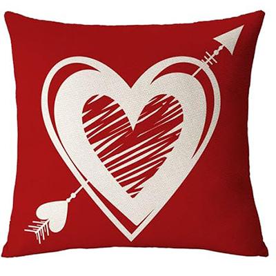 Happy Valentine's Day pillowcase red love hug pillowcase wedding anniversary cushion cover home outdoor sofa