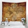 Tapestry Old World Map Antique Map