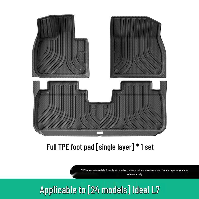 Custom Fit 2023-2024 Li Auto L7 Car & Trunk Mats - All TPE Material