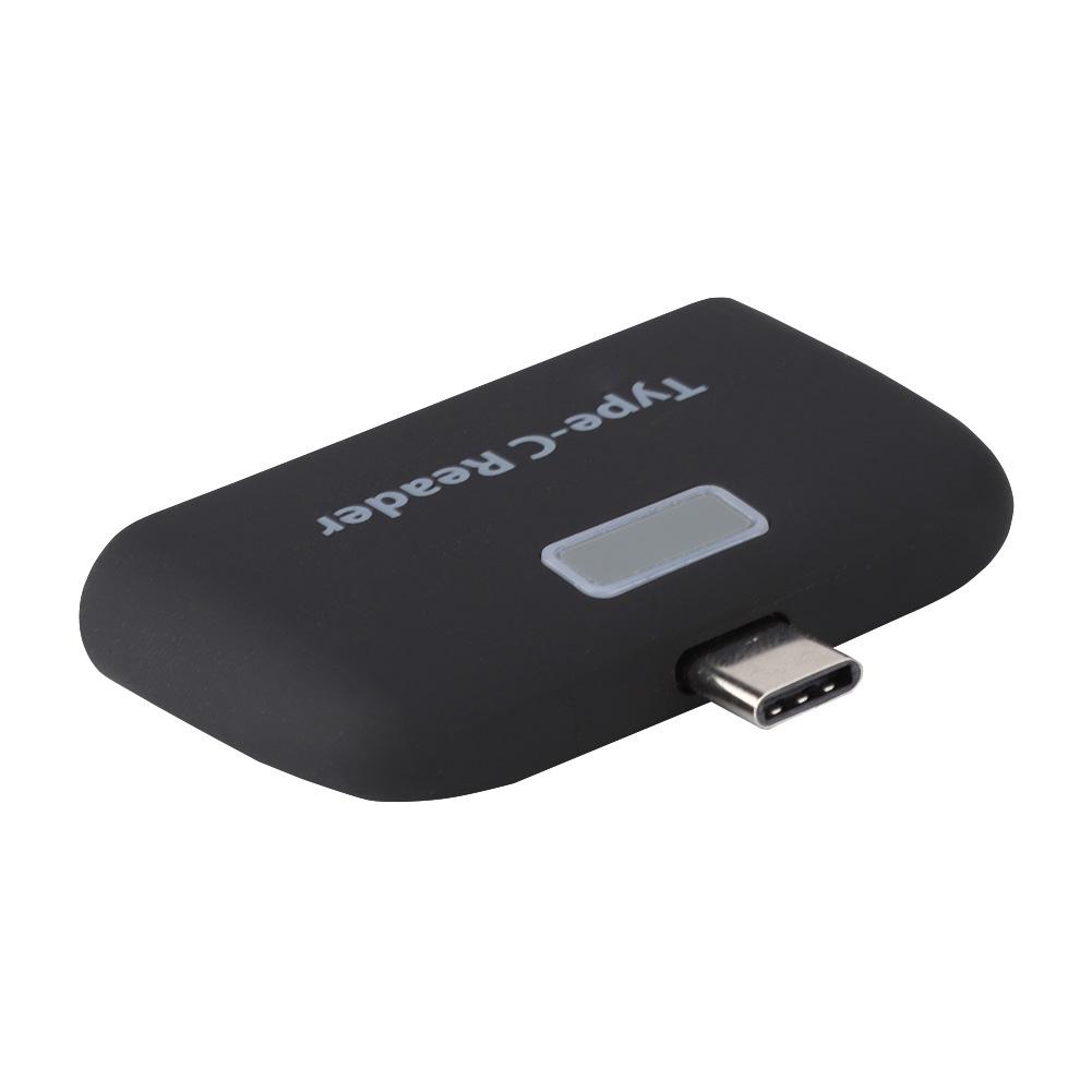 

USB3.1 HUB+TF Memory Card Multifunction Card Reader for TypE C PC&Phone (Black) чёрный