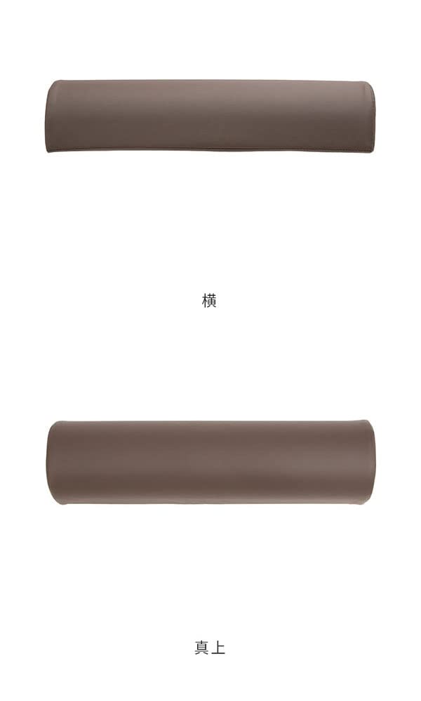 Large Semicircular Long 12cm Brown Leg Chiropractic Esthetic Foot Foot Pillow for Pillow, Tall, [Massage Pillow, Pillow, Pillow, Pillow, Footrest,