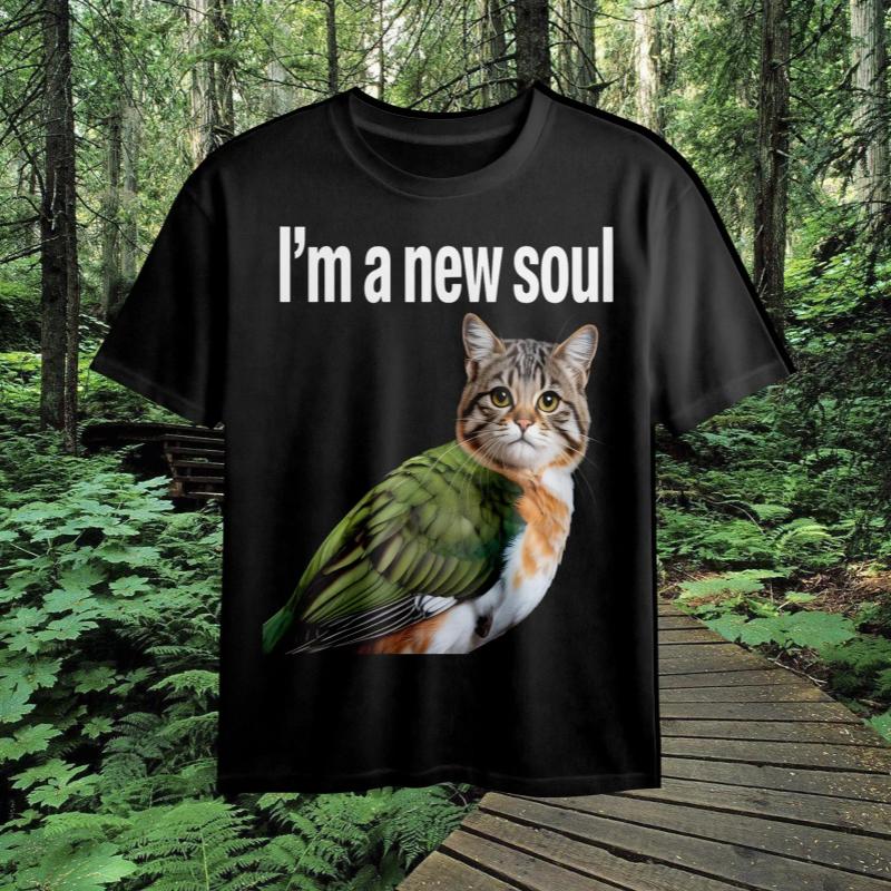Camiseta De Gato Meowl Meme Camiseta Divertida De Gato Meme Camiseta De Gato Y Búho Brainrot Meowl Camiseta De Gatito 2026 New