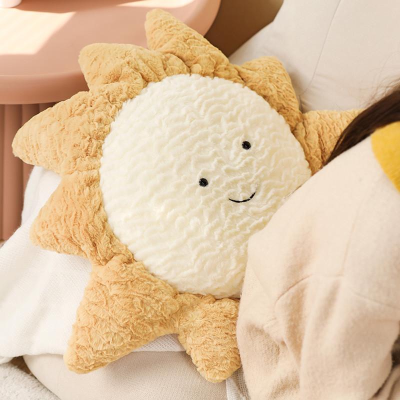 Sun Star Moon Plush Toy Doll Office Throw Pillow Cushion Kids Decoration Gift