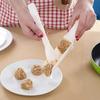 1 Set Meatball Maker Sub-section Design Labor-saving Anti-slid Handle Rice Ball Maker for Kitchen
