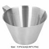 Stainless Steel Coffee Measuring Cup V-Shaped Mouth Espresso Cup Pouring Cup  Coffee Brewing