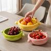 Plastic Fruit Serveerschaal Grote Capaciteit Snack Opbergbakje Woonkamer