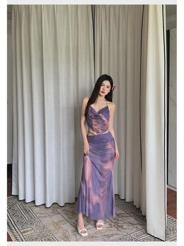 2024 Feenhaftes dreiteiliges Schlankheits-Bikini-Set - Bauchbedeckend, eleganter Hot-Spring-Badeanzug für Damen