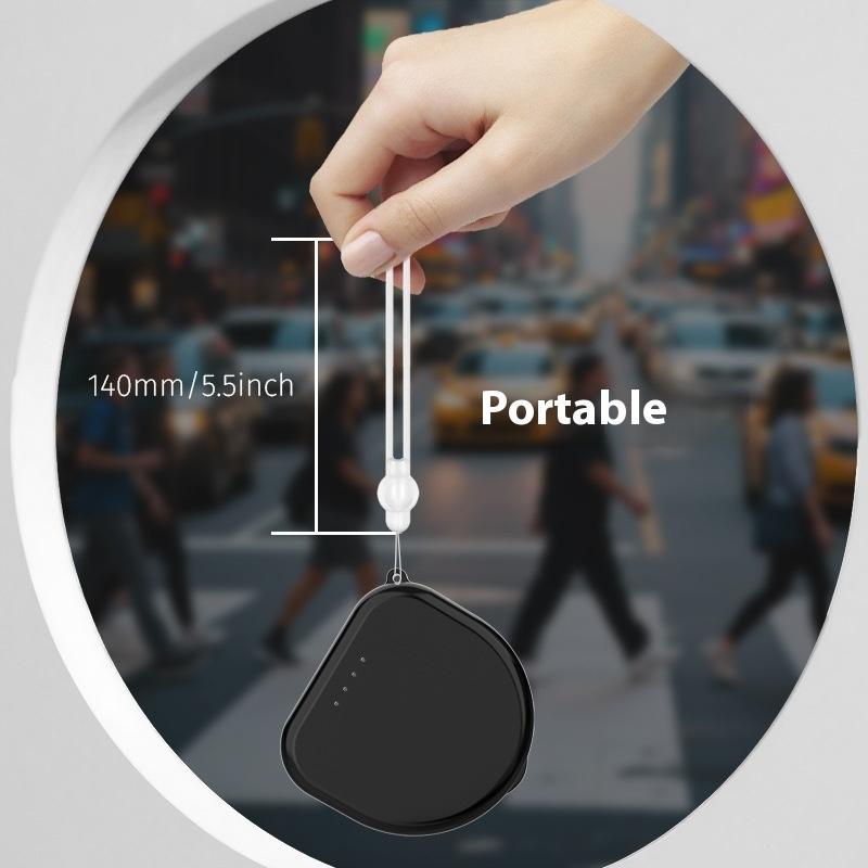 Portable Denture Tray Box Dental Retainer Box Case Plastic Teeth Container Denture Box False Teeth Protective Case With Lanyard