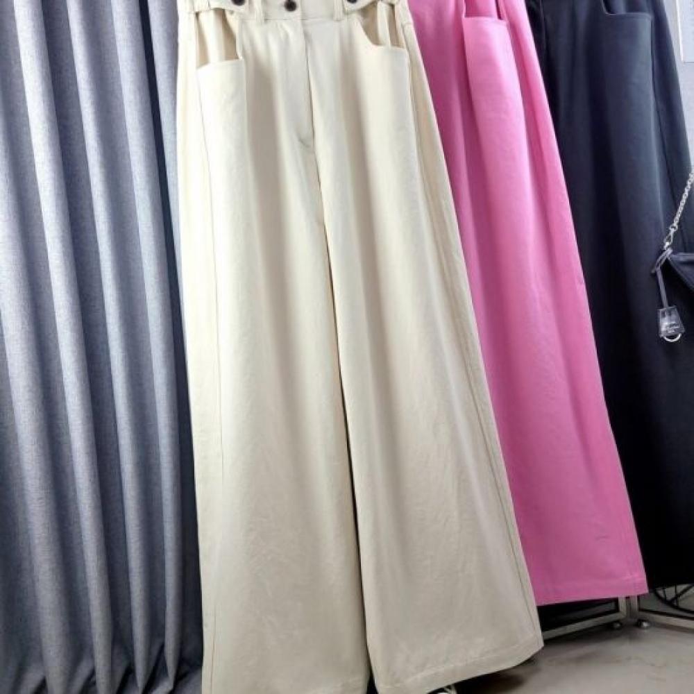 C S In The Room Men baSiC Wide Cotton pantS 3Color blaCk Label