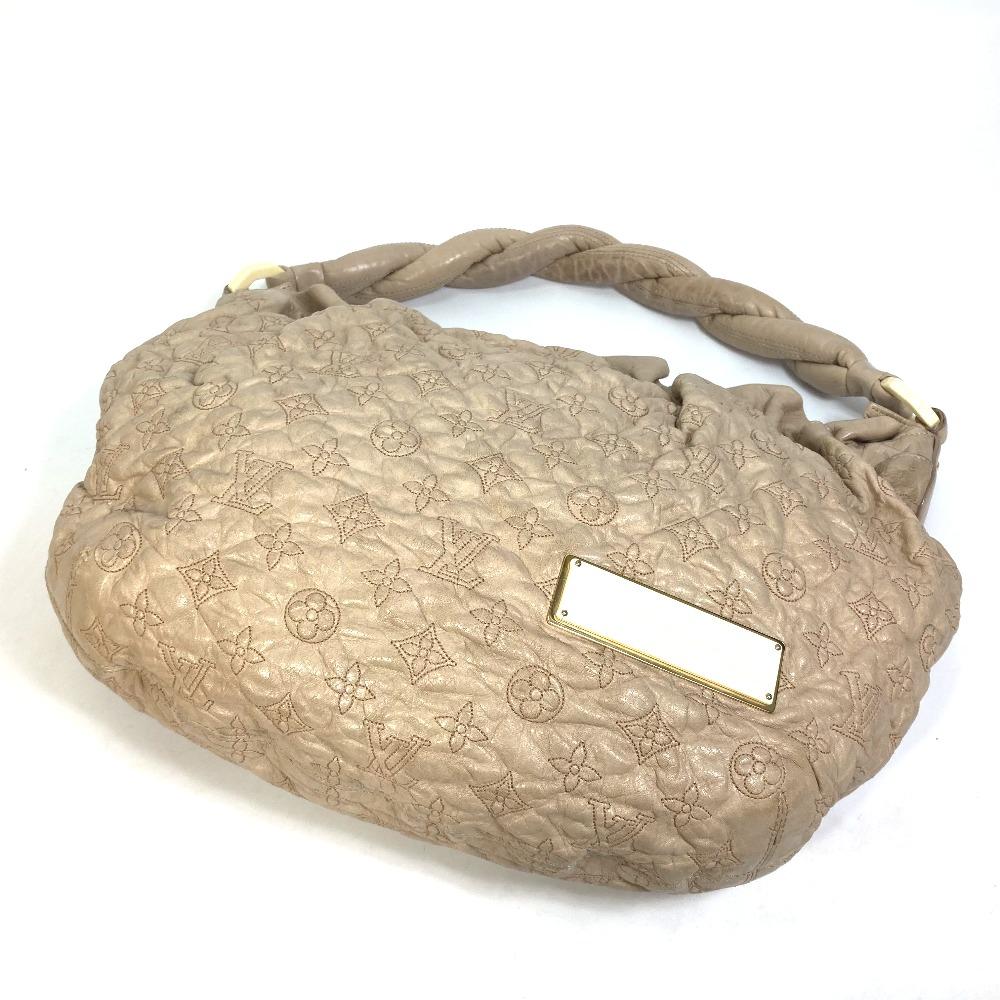 Louis Vuitton M95423 Monogram O Lamp Nimbs GM Shoulder Bag Leather Beige