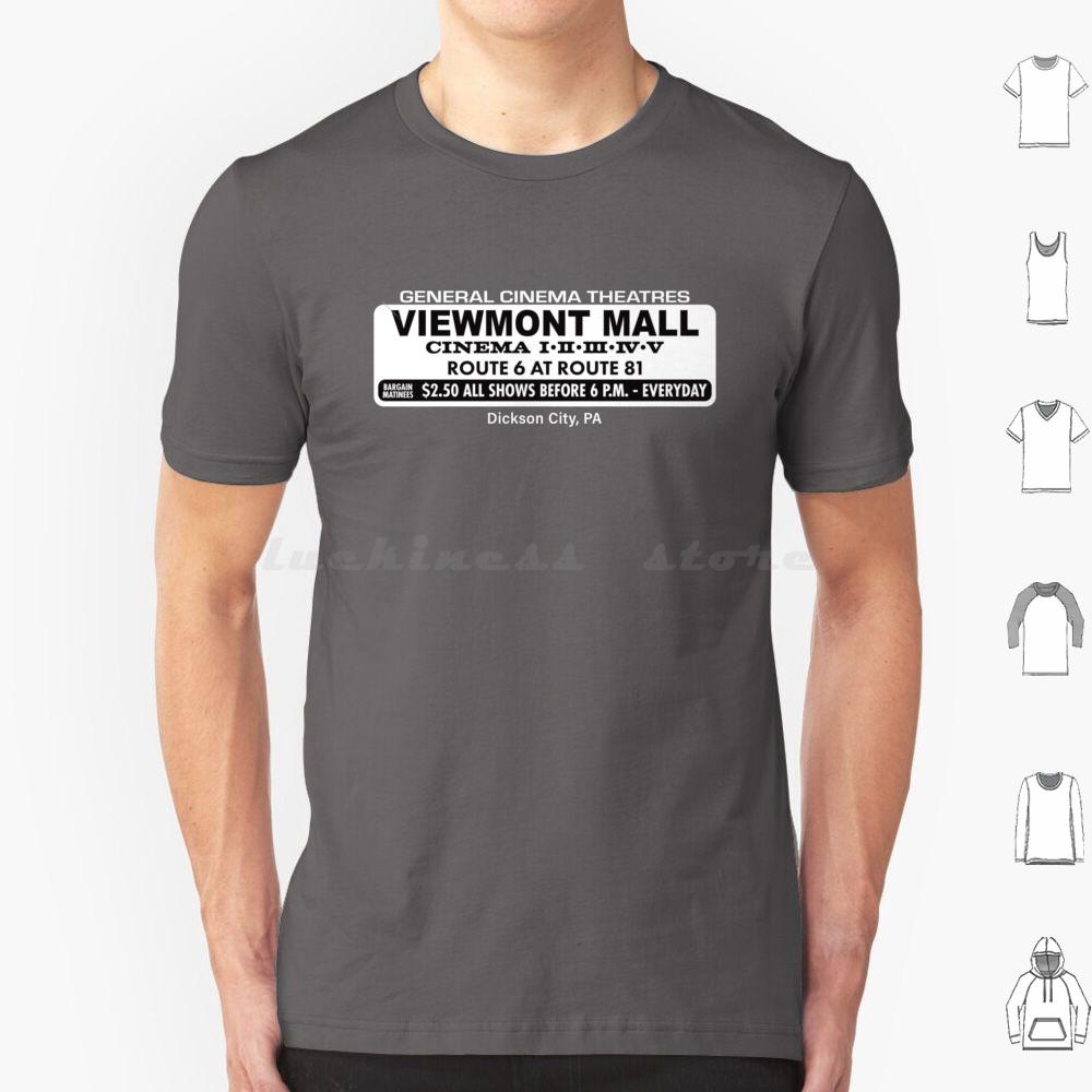 Viewmont Mall General Cinema T Shirt Cotton Men Women DIY Print Viewmont Mall Mall Dead Mall General Cinema Movie Movies Cinema S