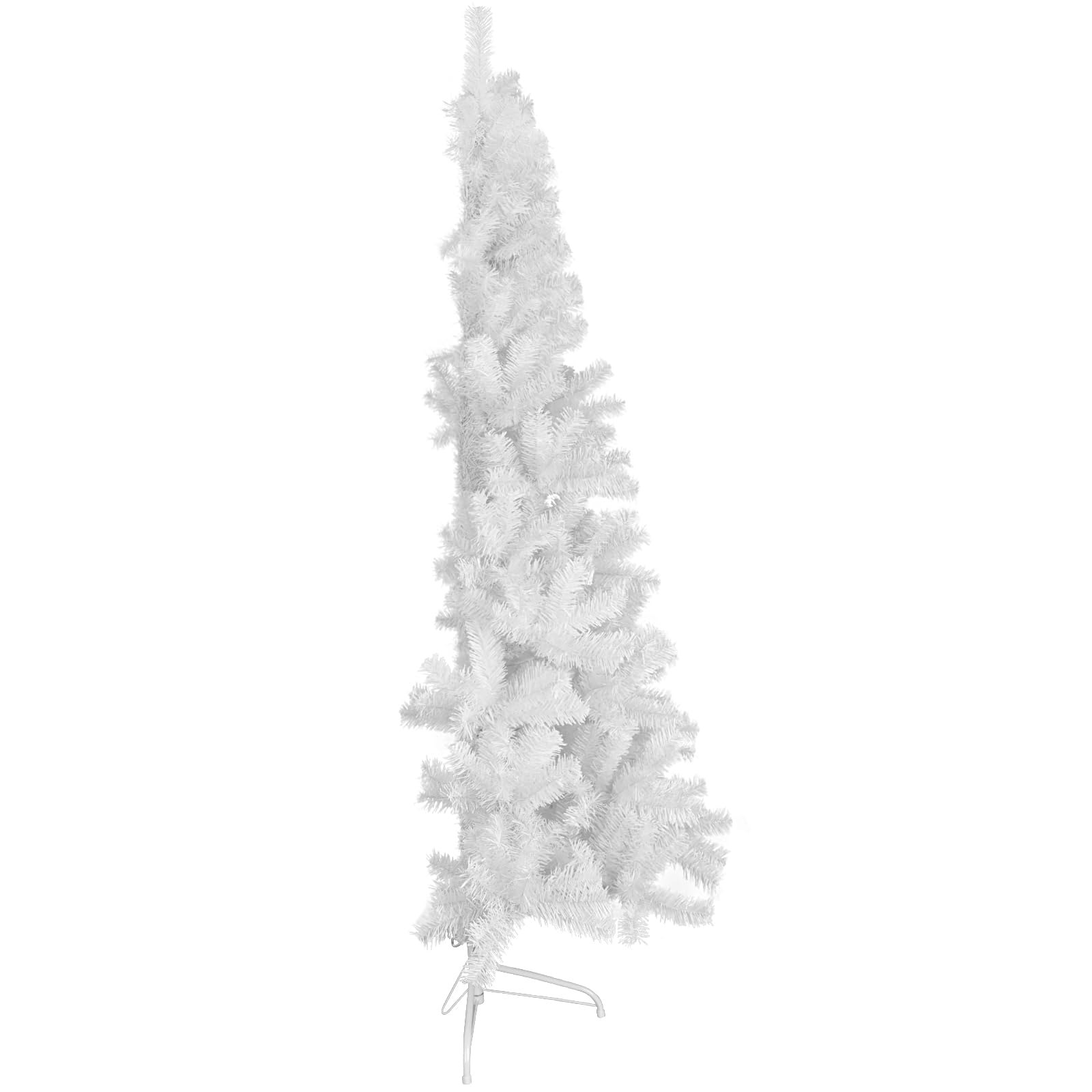 

CINECE Christmas Needle Half High Easy Instructions and Protective Gloves Included Tree, Tree, Tree, Density, Assembly, (White, Half, 120cm)