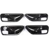 Carbon Fiber ABS Plastic Interior Door Handle Bowl Cover Trim For BMW 3 4 Series f30 f32 f35 316i 318i 320li 2013-2018