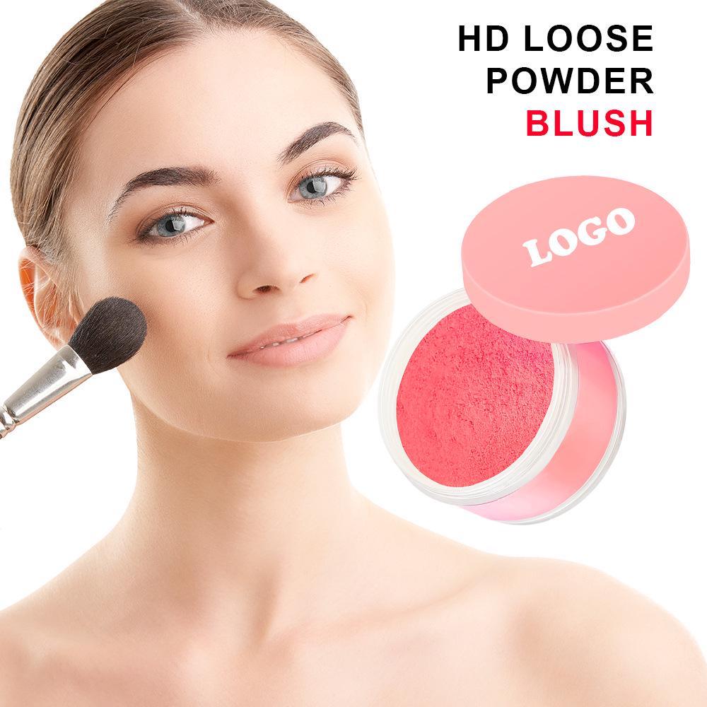 Long-Lasting Waterproof Blush - Non-Cakey, Oil-Control, Brightening Powder