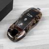 Porsche Wood Grain Key Shell Set for Panamera, Macan, and Cayenne