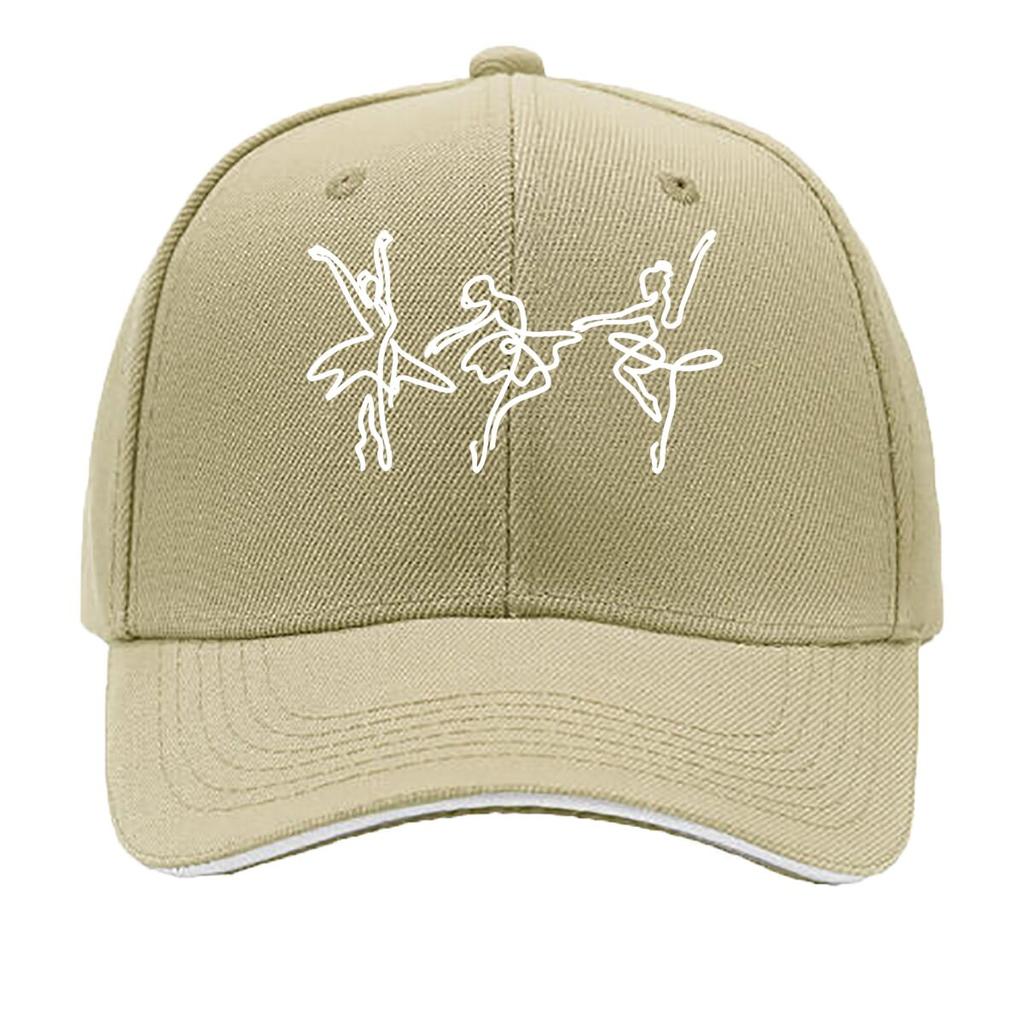 Unisexs Vintage Ballet Dancer Print  Adjustable MoistureWicking Washable Outdoor Sports Hat Suitable Sandwich Baseball Cap