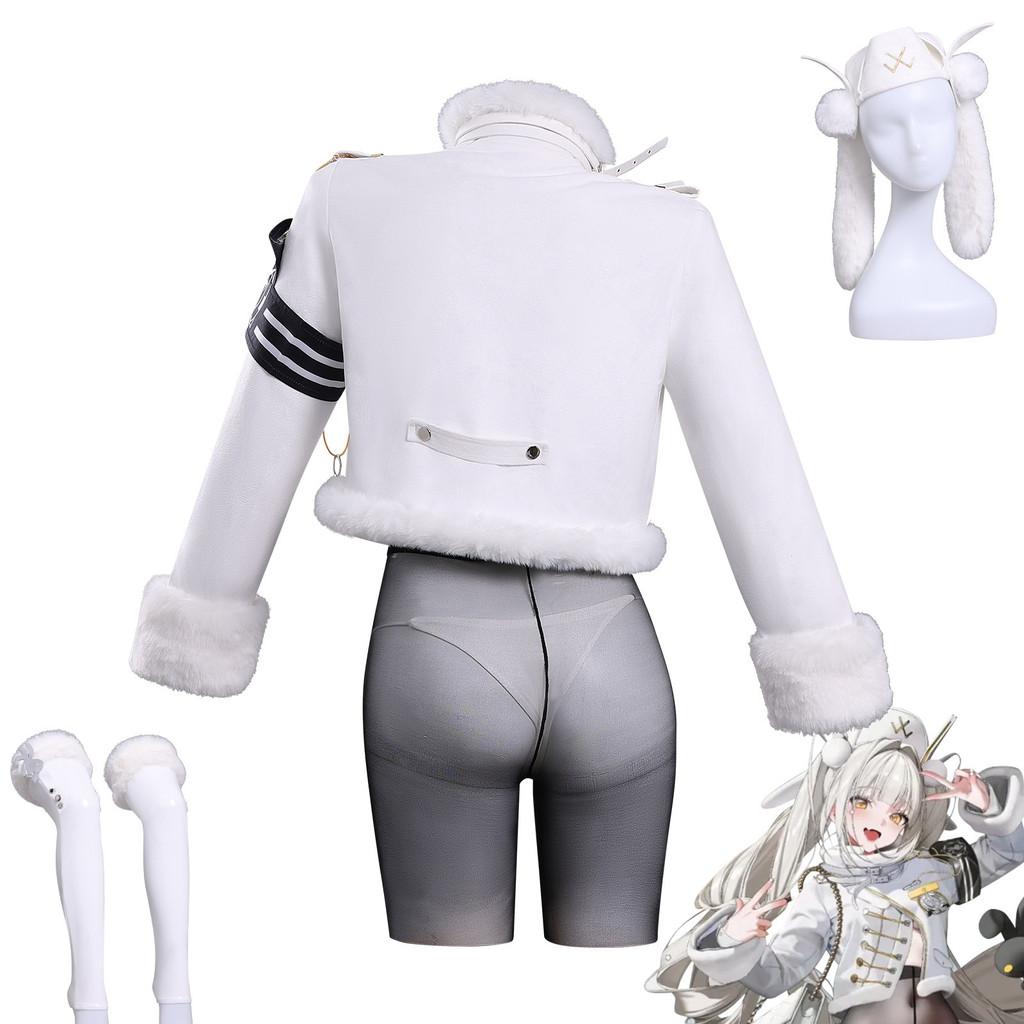 Nikke La Diosa de la Victoria Disfraz Cosplay Branner con Tejido de Poliéster para Halloween Juego de Rol