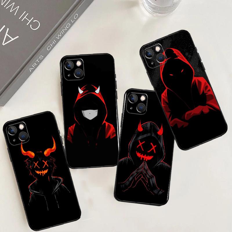 Devil Bad Boy Anime Phone Case For iPhone 17 Pro Max 16 15 13 12 11 14 Pro Max Plus 12 13 Mini 16e 17 Air Cover