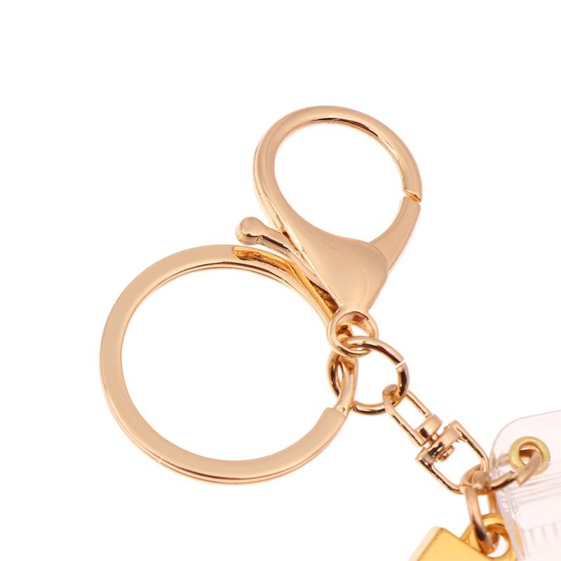 Creative Simulation Banknote Keychain Mini Money Bag Keychain Car Key Holder Us Dollars/Korean Won Collection Gifts