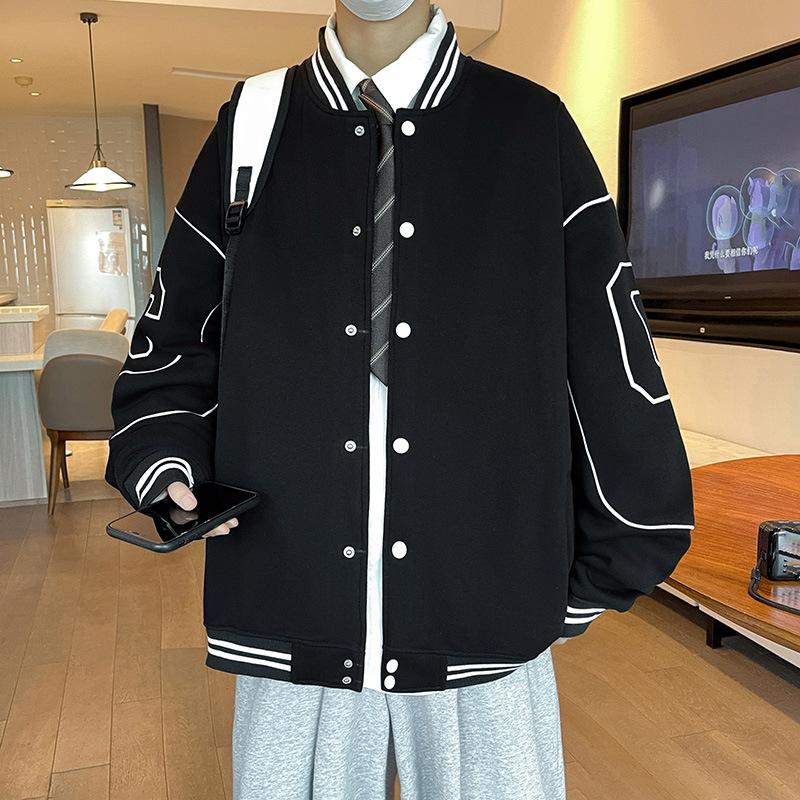 Spring and Autumn Teen Jacket Boys High Junior High School Students 2025 New Handsome Older Boys Baseball Jacket