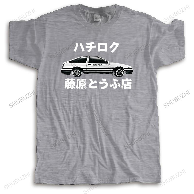 

mens loose casual teeshirt Fashion brand t shirt Ae86 Trueno Jdm Hachiroku printing T-shirt bigger size Drop Shipping 4XL