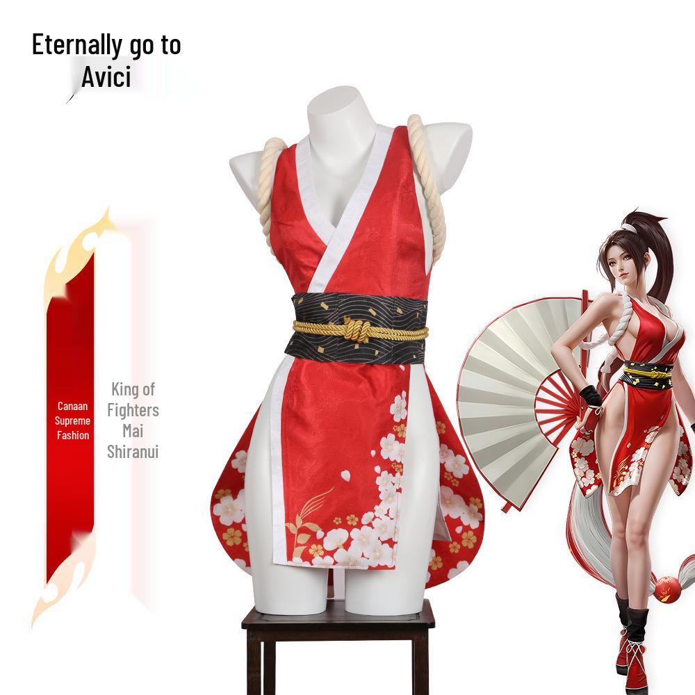 Mortal Kombat x King of Fighters Kollaboration: Nitara Mai Shiranui Japanischer Stil Cosplay Kostüm