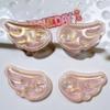 10Pcs New Cute Colorful Shining Pearl Angel Wings Collection Flat Back Ornament Jewelry Bows Accessories