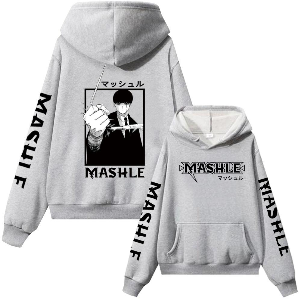 Anime Mashle Magic And Muscles Graphic Printed Hooded Men Women Hoodies Oversized Casual Sweatshirt Harajuku Unisex Streetwear