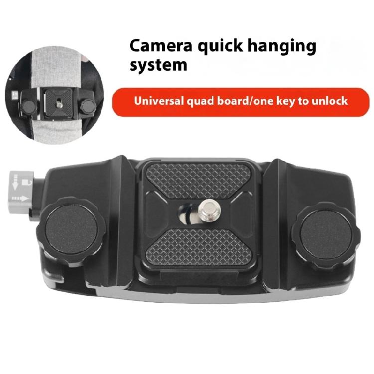 Quick Release Waist Belt Mount for Action Camera Hanging Backpack Strap Clamp Holder for DSLR Camera Accessories