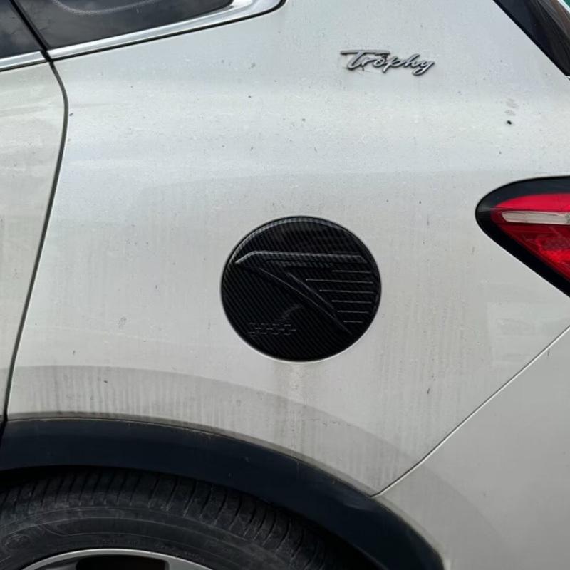 For MG HS 2018- ABS Rear View Cover Trim Rear view Mirror Case Cap Door Exterior Charging Port Panel Trim Charger Cover