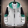 Men's Workwear Jackets, Men's Spring and Autumn Casual Korean Style Trendy Tops, Men's Hooded Student Spring Wear, Thin Men's Clothing
