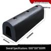 Thickened Rubber Anti-collision Strip: Corner Wall Edge Padding for Docks and Trucks