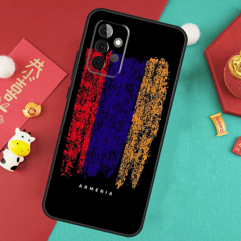 Armenia Armenians Flag Case For Samsung Galaxy A55 A35 A15 A54 A34 A14 A52 A32 A12 A13 A33 A53 A17 A16 A26 A36 A56