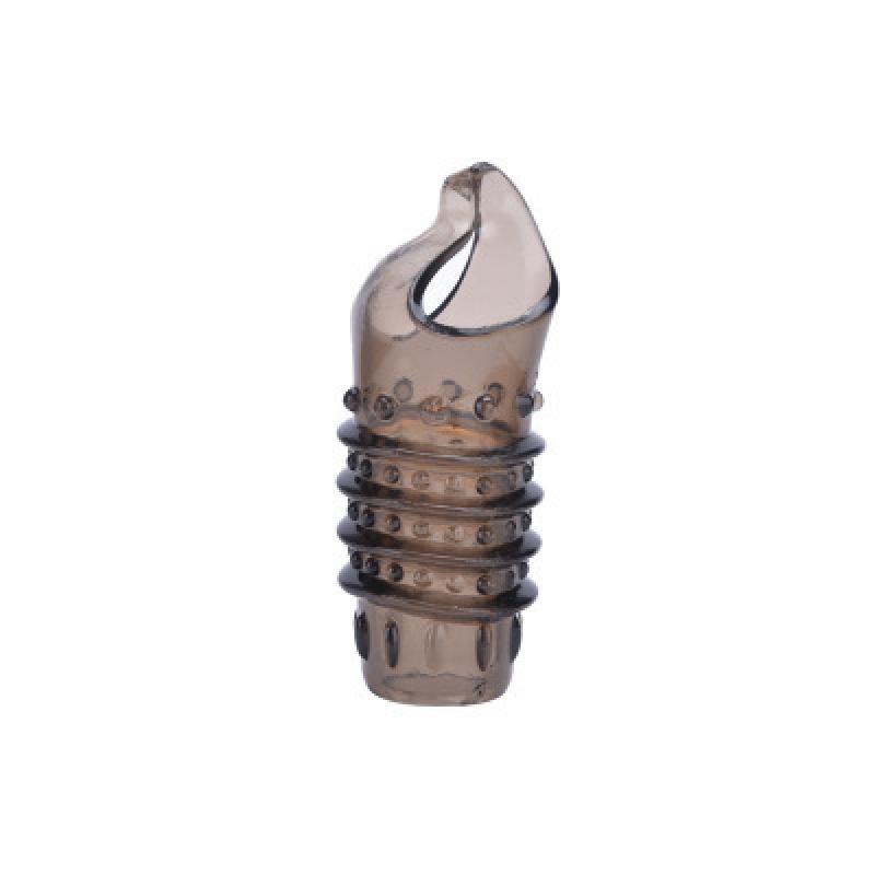 Crystal Wolf Tooth Sleeve Male Locking Sleeve Sex Toy Penis Ring Adult Products Factory Direct Sale