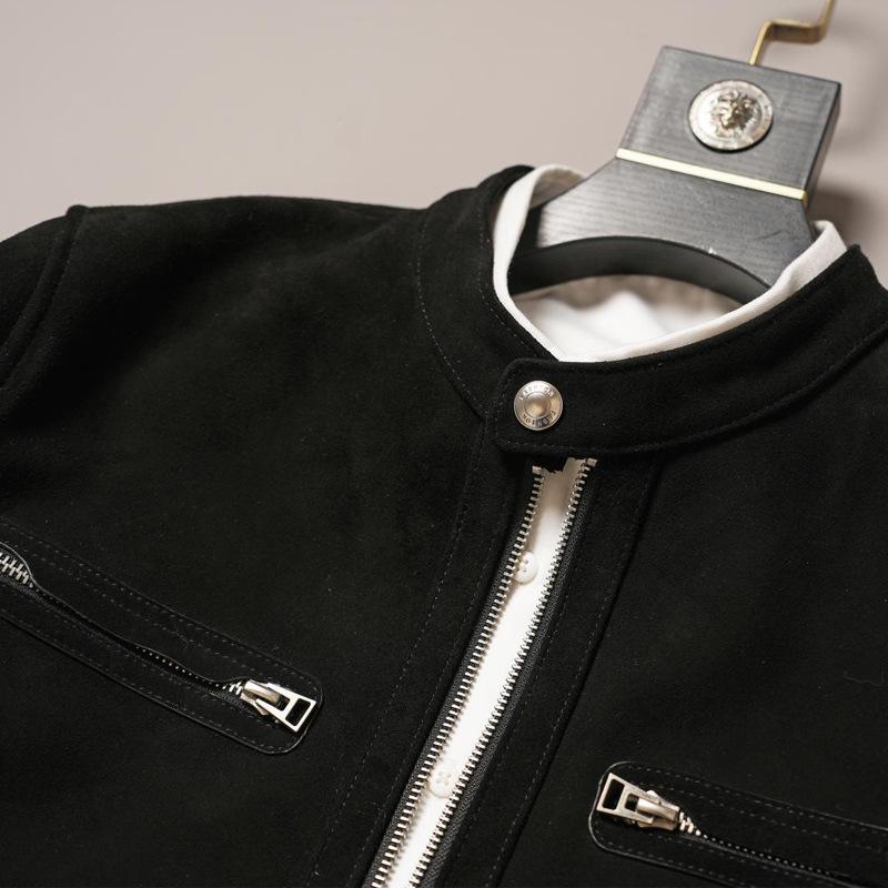 Куртка из натуральной кожи для мужчин — фото 4