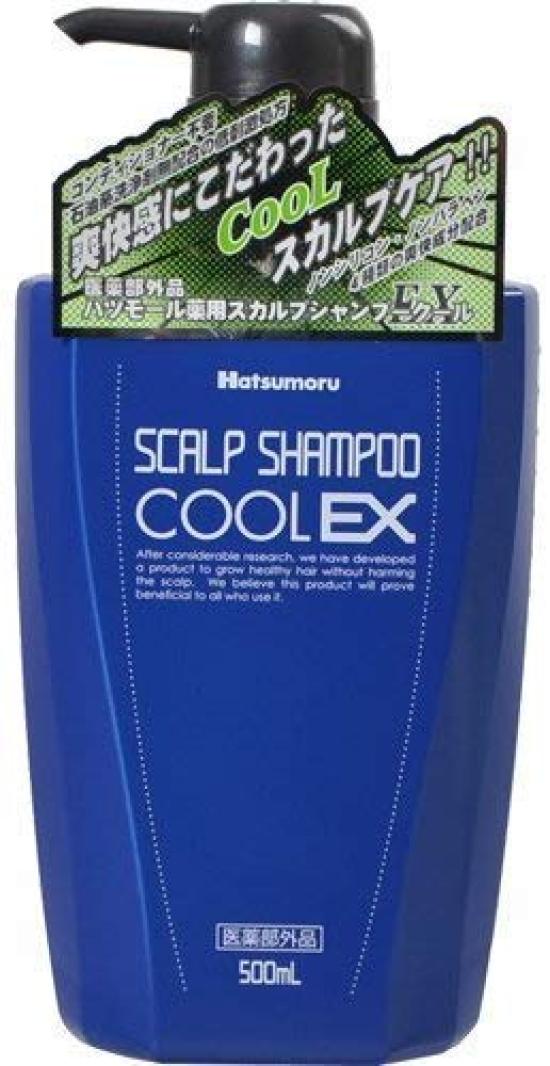 

Tamura Jishoudo Hatsumoru Medicated Scalp Shampoo Cool EX 500mL