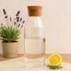Glass Jar With Cork Lid Clear 25cm