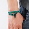 Whale Tail Charm Bracelet Jewelry Gift for Women Nylon Rope Wristband Bracelet