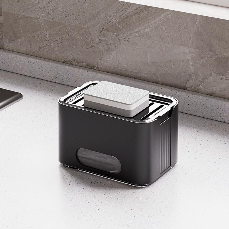 Multi-purpose Manual Soap Dispenser for Kitchen & Bathroom